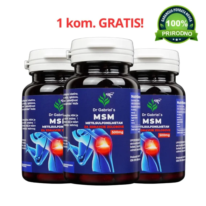 SET MSM 2+1 GRATIS