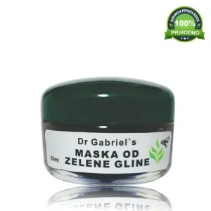 Dr Gabriel's Maska od zelene gline