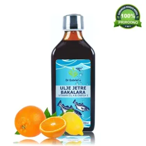 Dr Gabriel's Ulje Jetre Bakalara 200ml sa aromom