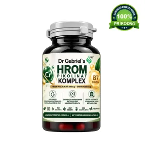 Dr. Gabriel's Krom Pikolinat 300 µg + Biotin