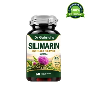 Dr Gabriel's Sikavica kapsule Silimarin 500 mg