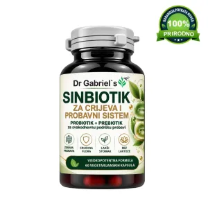 Dr Gabriel's Sinbiotik probiotik prebiotik 60 kapsula